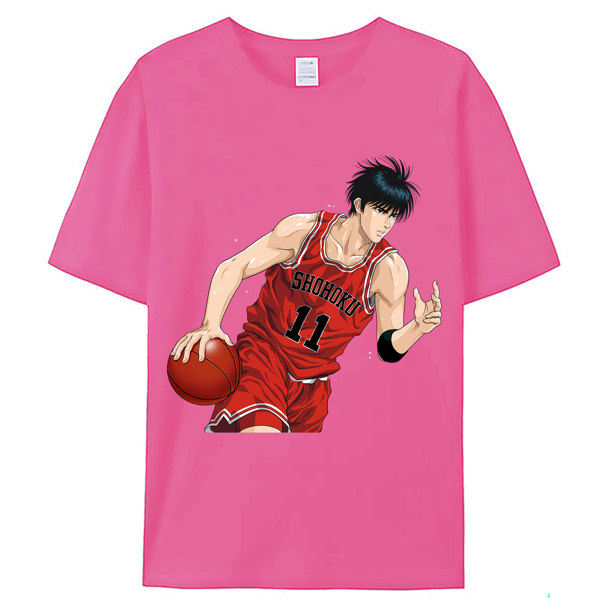 （画像用） SLAM DUNK／スラムダンク レディースカジュアルプリントTシャツ（綿100％）